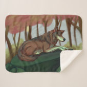 Europäischer Wolf Sherpadecke (Vorderseite (Horizontal))