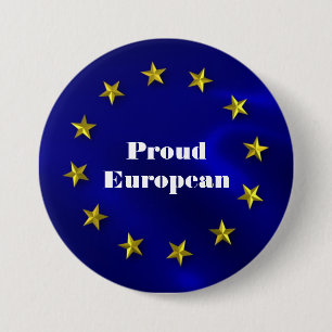 Europäisches Gewerkschafts-Stolz-Abzeichen Button