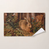 Europäisches Jahr der Malerei Kaninchen 2023 Badeh Badhandtuch Set (Handtuch)