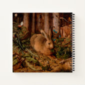 Europäisches Jahr der Malerei - Rabbit 2023-Quadra Notizblock (Rückseite)