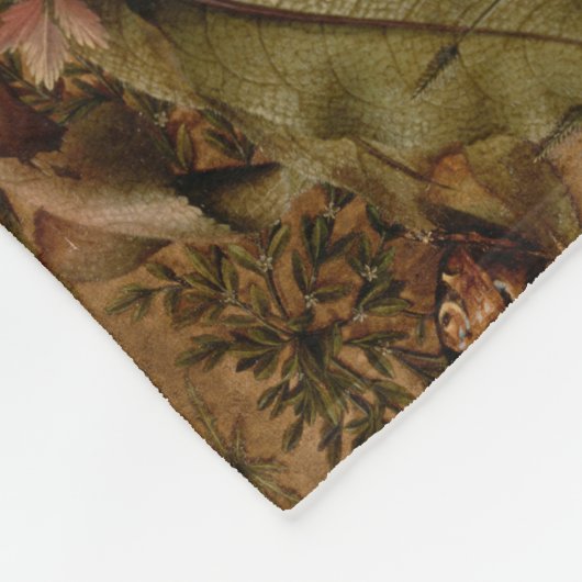 Europäisches Jahr der Malerkaninchen 2023 - Kleine Fleecedecke (Ecke)