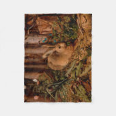 Europäisches Jahr der Malerkaninchen 2023 - Kleine Fleecedecke (Vorderseite)