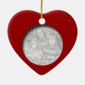 Europäisches Jahr der Pinselstriche 2023 Frame O Keramik Ornament (Hinten)