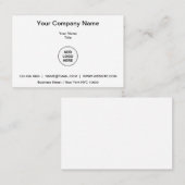 Europäisches Logo-Template Visitenkarte (Vorne/Hinten)