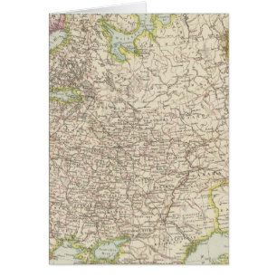 Europäisches Russland - Karte Europas und Russlan