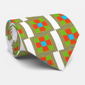 Europäisches Stammesmuster Krawatte (Gerollt)