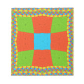 Europäisches Stammesmuster Notizblock (Vorderseite)