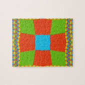 Europäisches Stammesmuster Puzzle (Horizontal)