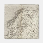 Europakarte Magnet (Vorne)