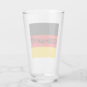 Europameisterschaft Deutschland Glass Glas (Rückseite)