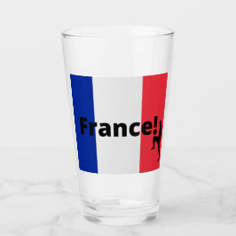 Europameisterschaft Frankreich Glass Glas