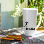 Europameisterschaft Italien Milchtasse