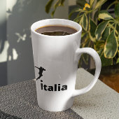 Europameisterschaft Italien Milchtasse