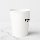 Europameisterschaft Portugal Pappbecher (Rechts)