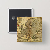 EuropaPanoramakarte Europa Button (Vorne & Hinten)