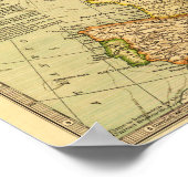 EuropaPanoramakarteEuropa Poster (Ecke)