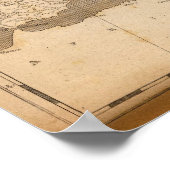 Europaparte von Arrowsmith Poster (Ecke)