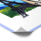 Europareiseplakat Poster (Ecke)