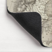 Europas farblose Karte Mousepad (Ecke)