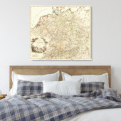 Europas Postwege Leinwanddruck (Insitu (Schlafzimmer))