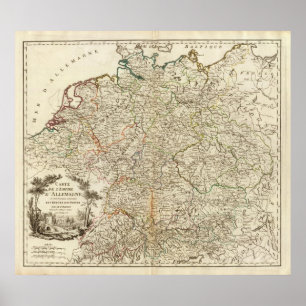 Europas Postwege Poster