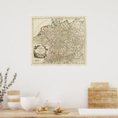 Europas Postwege Poster (Küche)