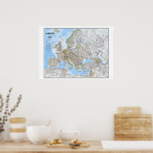 " Europe: 2006 - Political classic MAP ... Poster (Küche)