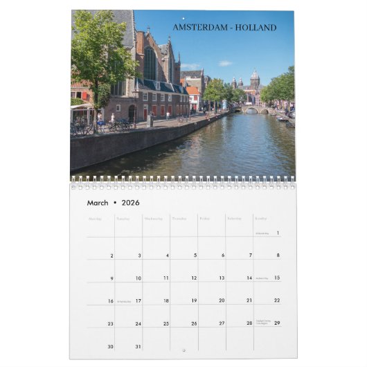 Europe 2026 calendar kalender (Mär 2026)