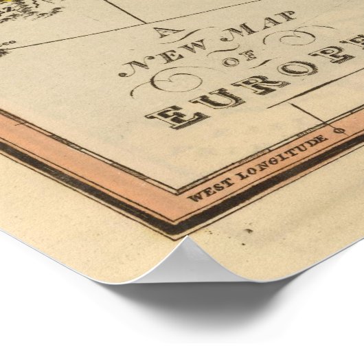 Europe 4 poster (Ecke)