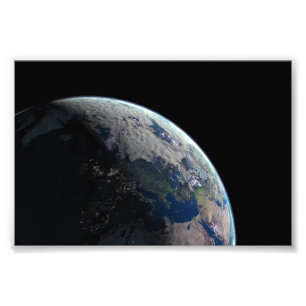 Europe-at-night1209 PLANET EARTH SPACE EUROPE NIGH Fotodruck