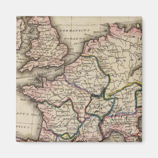 Europe Atlas Map Magnet (Vorne)