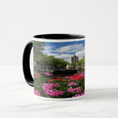 Europe Cityscape Blume Garden Street Tasse (Vorderseite Links)