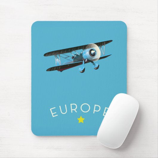 Europe Golden Star Mousepad (Mit Mouse)