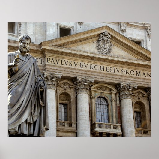 Europe, Italy, Rome. St. Peter's Basilica (aka 2 Poster (Vorne)