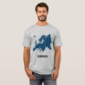 Europe Map T-Shirt (Vorne ganz)