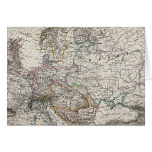Europe Map von Stieler