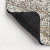 Europe Map von Stieler Mousepad (Ecke)