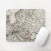 Europe Map von Stieler Mousepad (Mit Mouse)