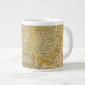 Europe Map von Worcester Jumbo-Tasse (Vorderseite Rechts)