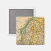 Europe Map von Worcester Magnet (Vorderseite/Rückseite)