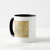 Europe Map von Worcester Tasse (Vorderseite Links)