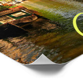 Europe Niederlande Amsterdam Canal Poster (Ecke)