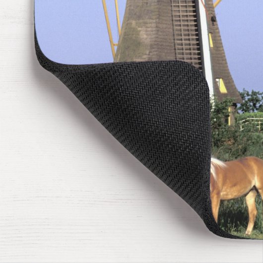 Europe, Niederlande, Zuid Holland, Kinderdijk.2 Mousepad (Ecke)