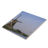 Europe, Niederlande, Zuid Holland, Kinderdijk. Fliese (Seite)