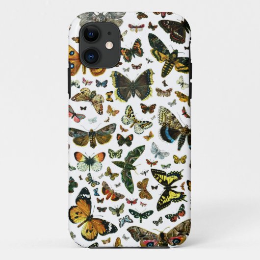 Europe’s Best-Known Butterflies and Moths Collage Case-Mate iPhone Hülle (Rückseite)
