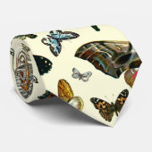 Europe’s Best-Known Butterflies and Moths Collage Krawatte (Gerollt)