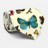 Europe’s Best-Known Butterflies and Moths Collage Krawatte (Gerollt)