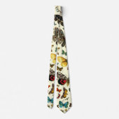 Europe’s Best-Known Butterflies and Moths Collage Krawatte (Rückseite)