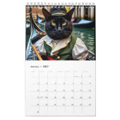 European Cats Calendar Kalender (Jan 2027)