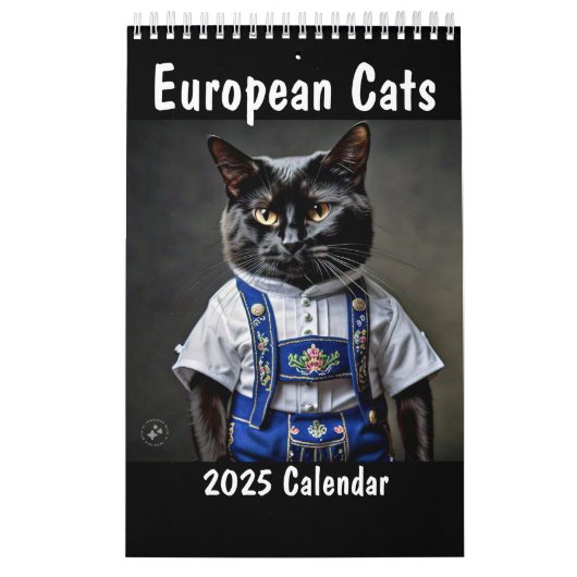European Cats Calendar Kalender (Titelbild)